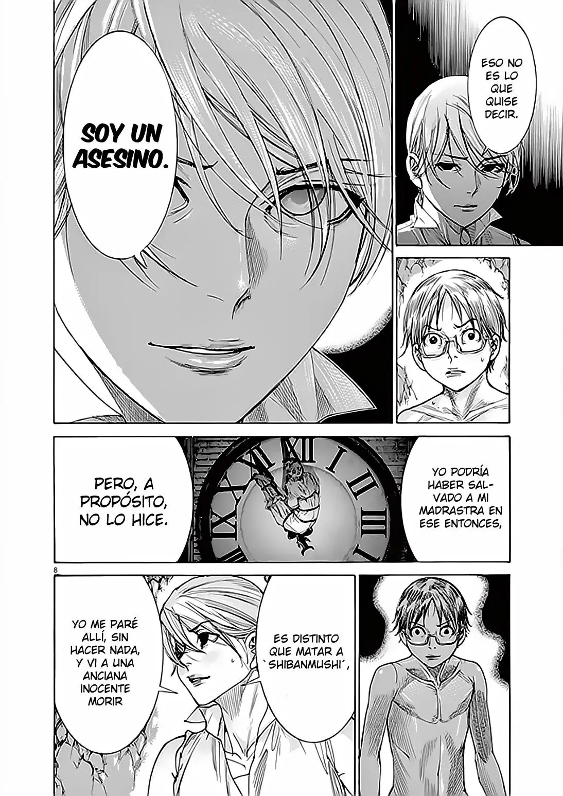 Yuureitou capítulo 65, página 8