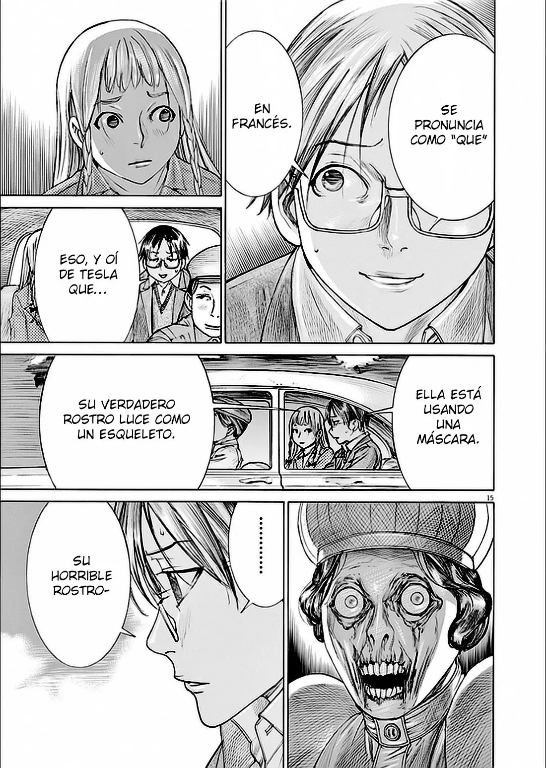 Yuureitou capítulo 69, página 16