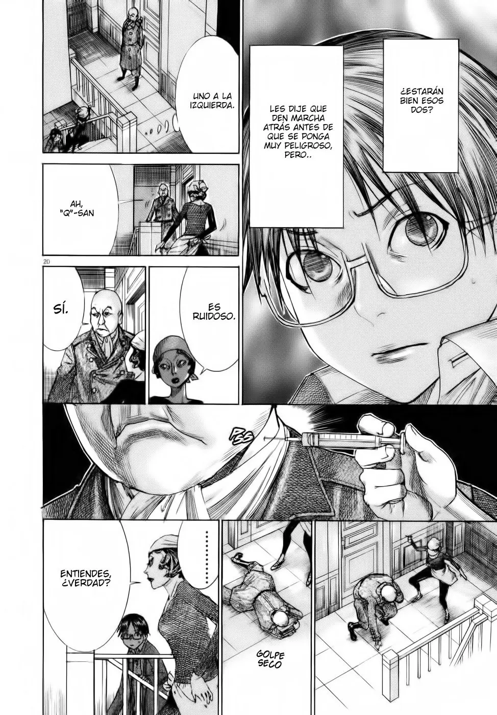 Yuureitou capítulo 73, página 21
