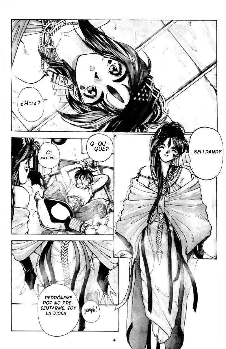 Aa! Megami-sama! capítulo 1, página 5
