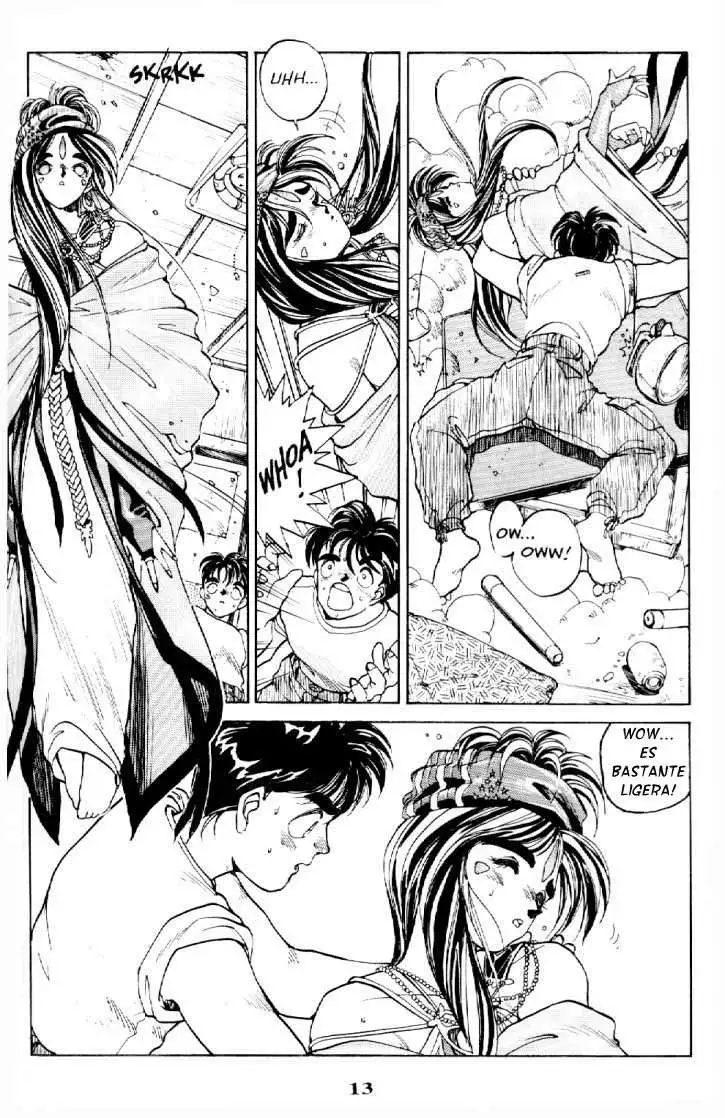 Aa! Megami-sama! capítulo 1, página 14