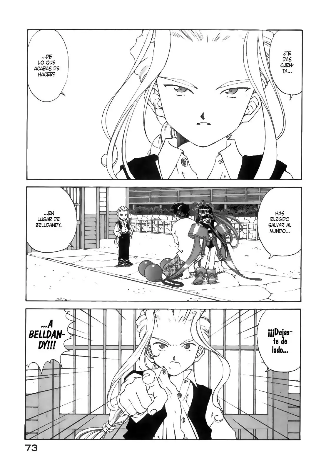 Aa! Megami-sama! capítulo 100, página 5
