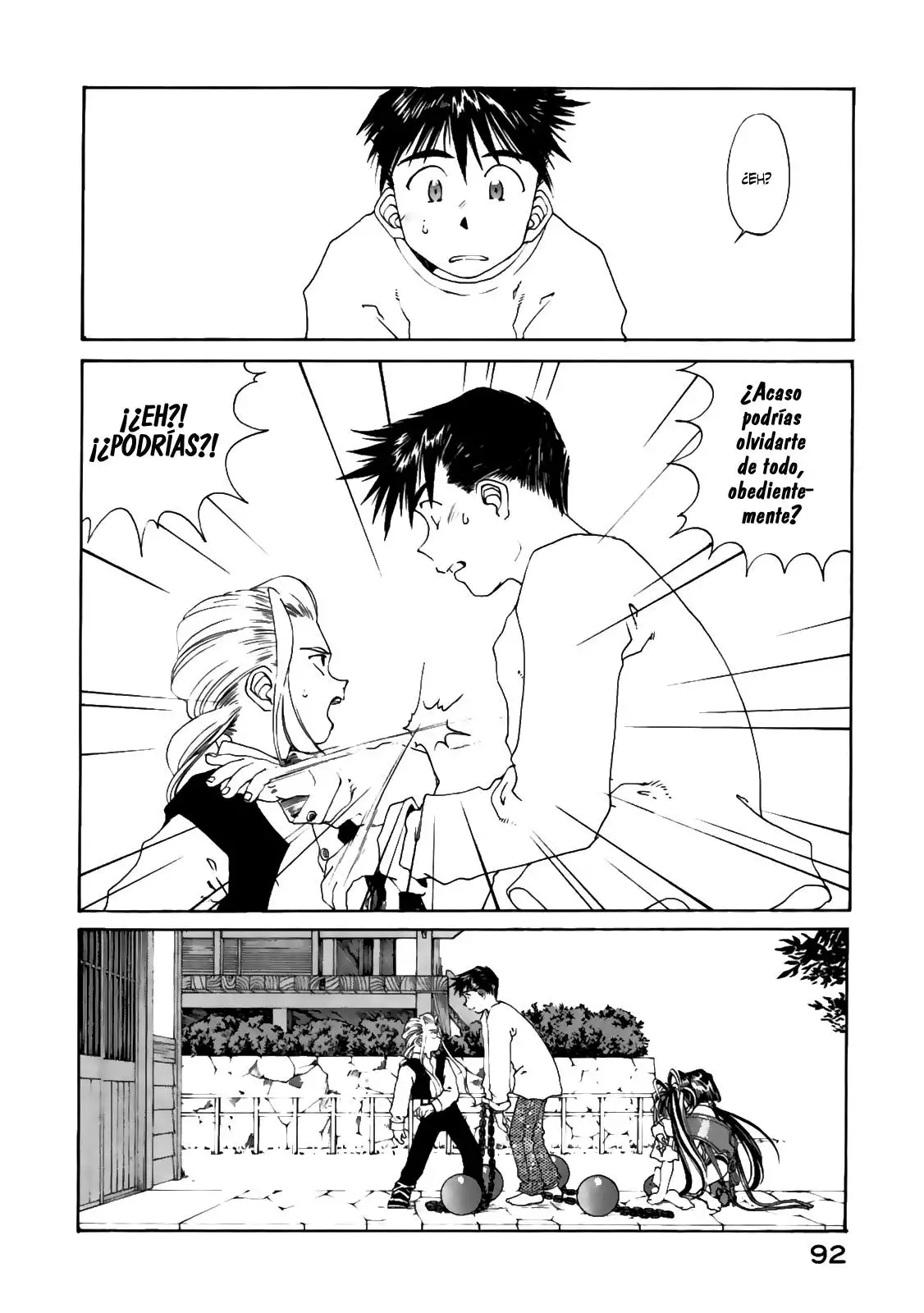 Aa! Megami-sama! capítulo 100, página 24