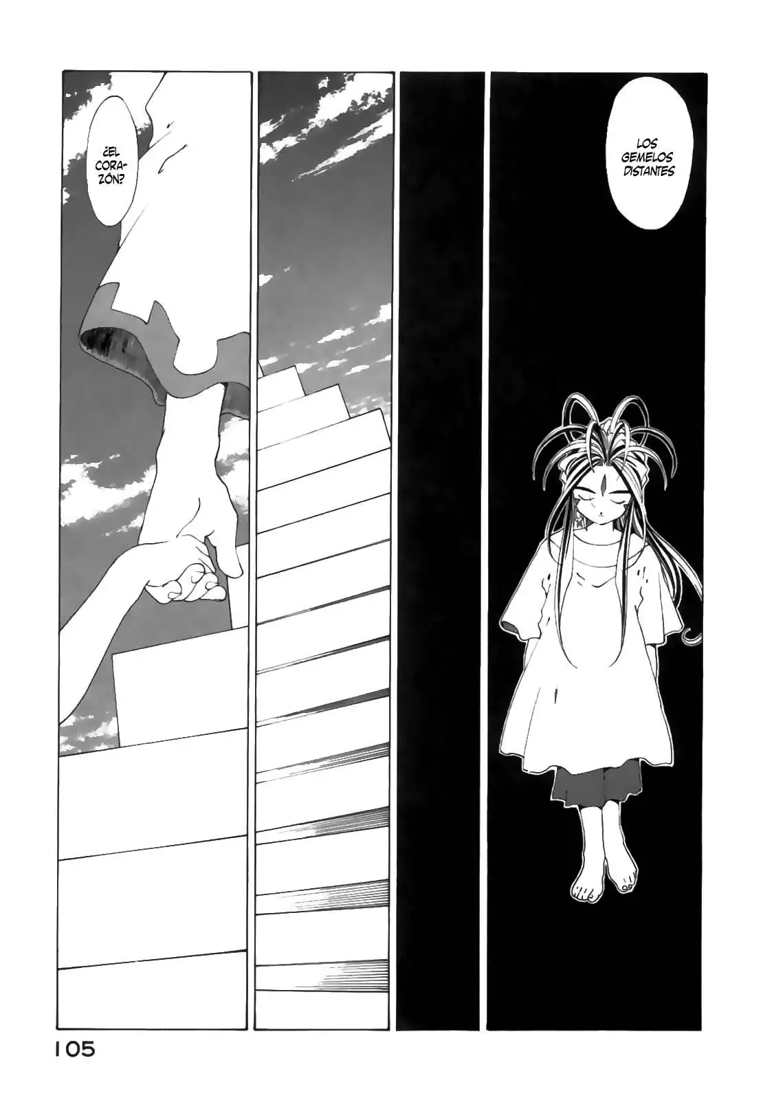 Aa! Megami-sama! capítulo 101, página 9