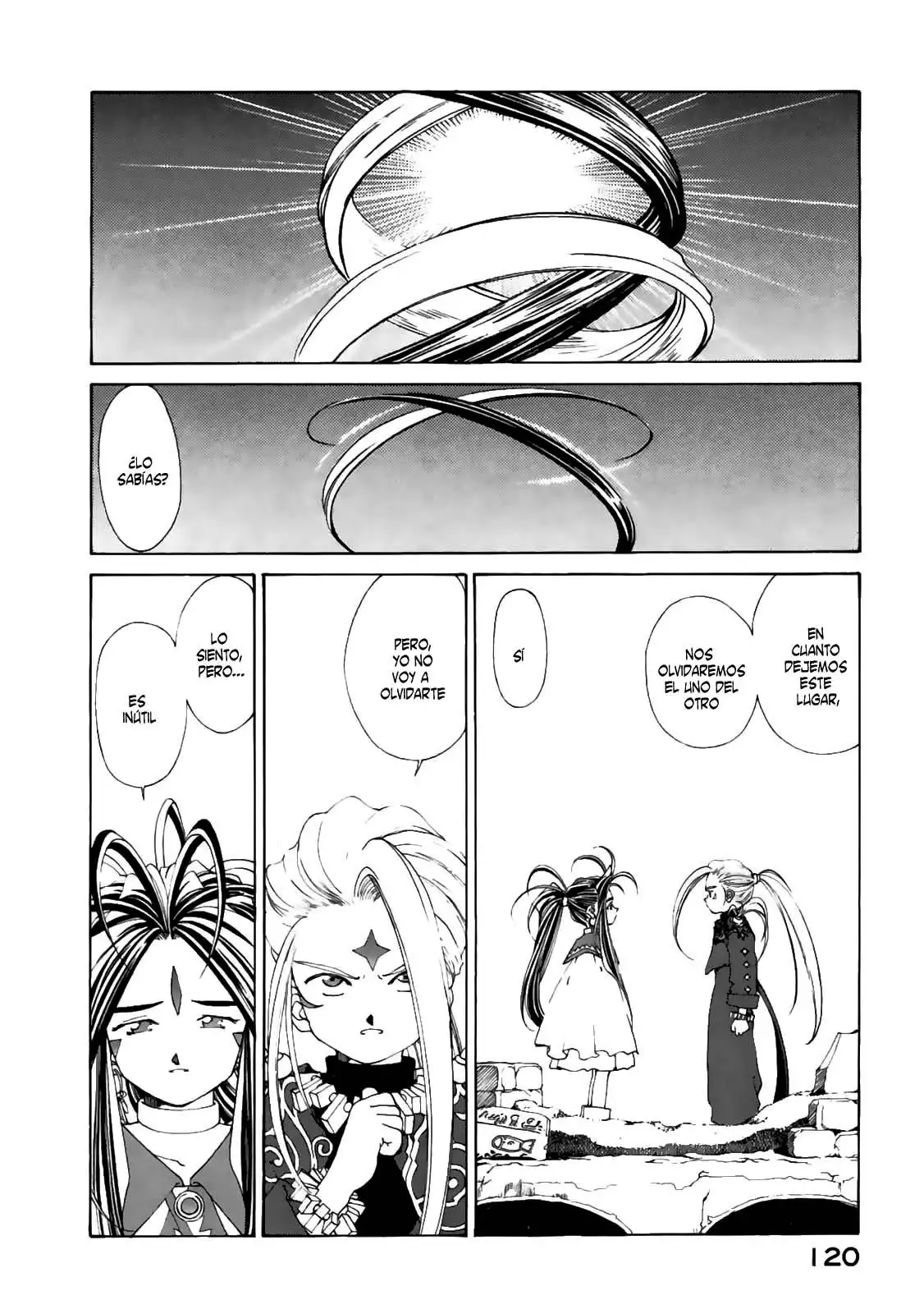 Aa! Megami-sama! capítulo 101, página 24