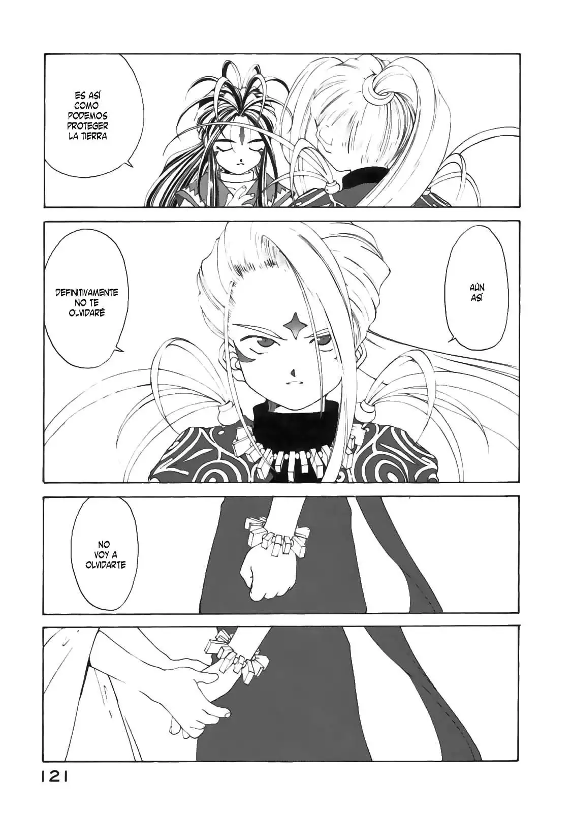 Aa! Megami-sama! capítulo 101, página 25