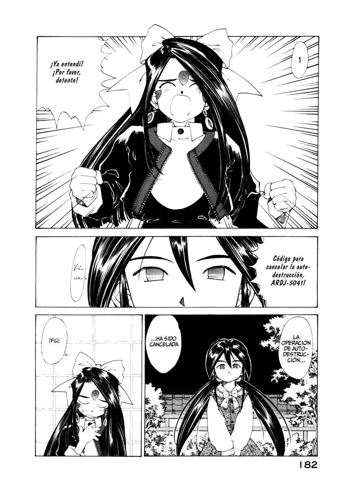 Aa! Megami-sama! capítulo 103, página 9