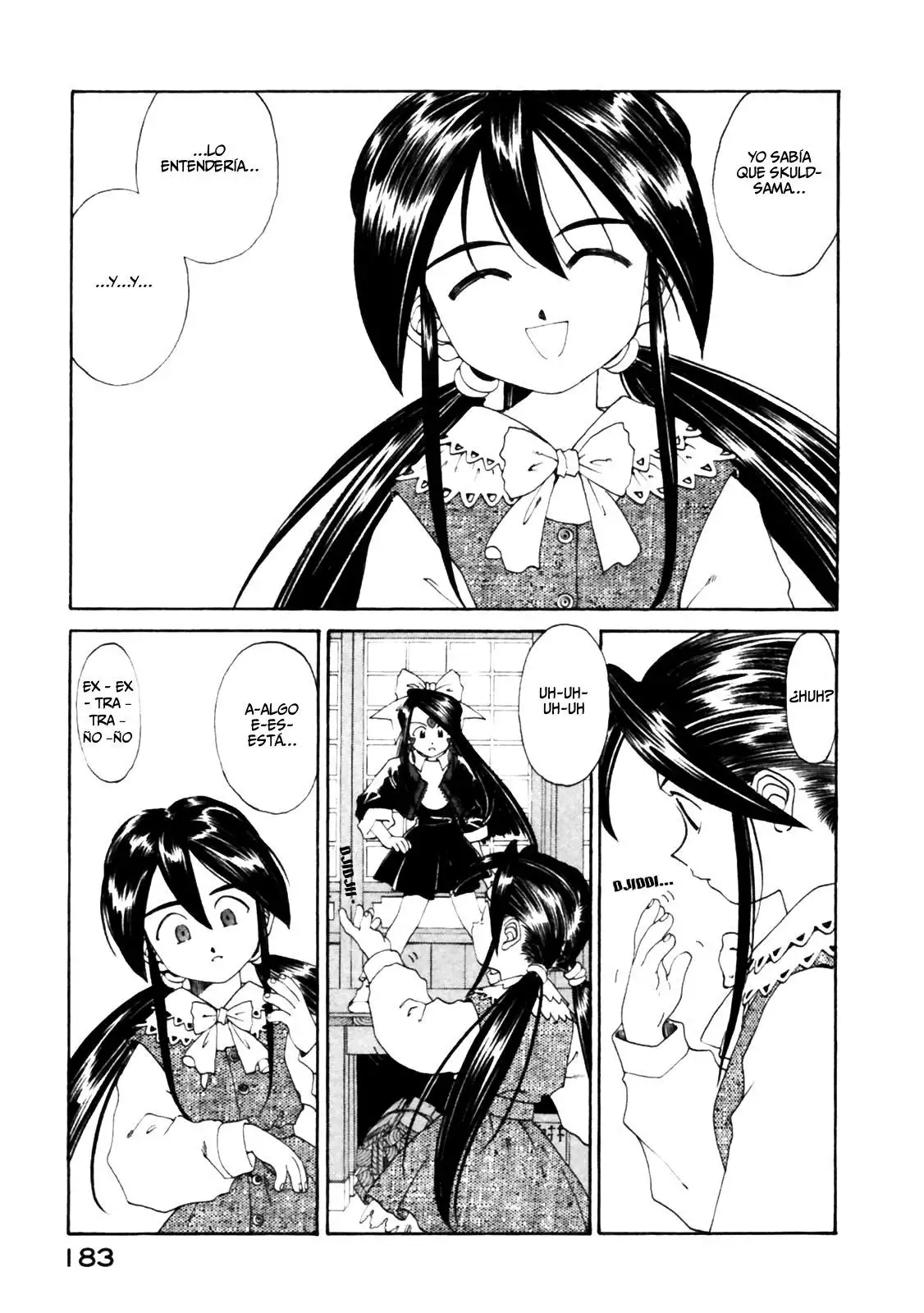 Aa! Megami-sama! capítulo 103, página 10