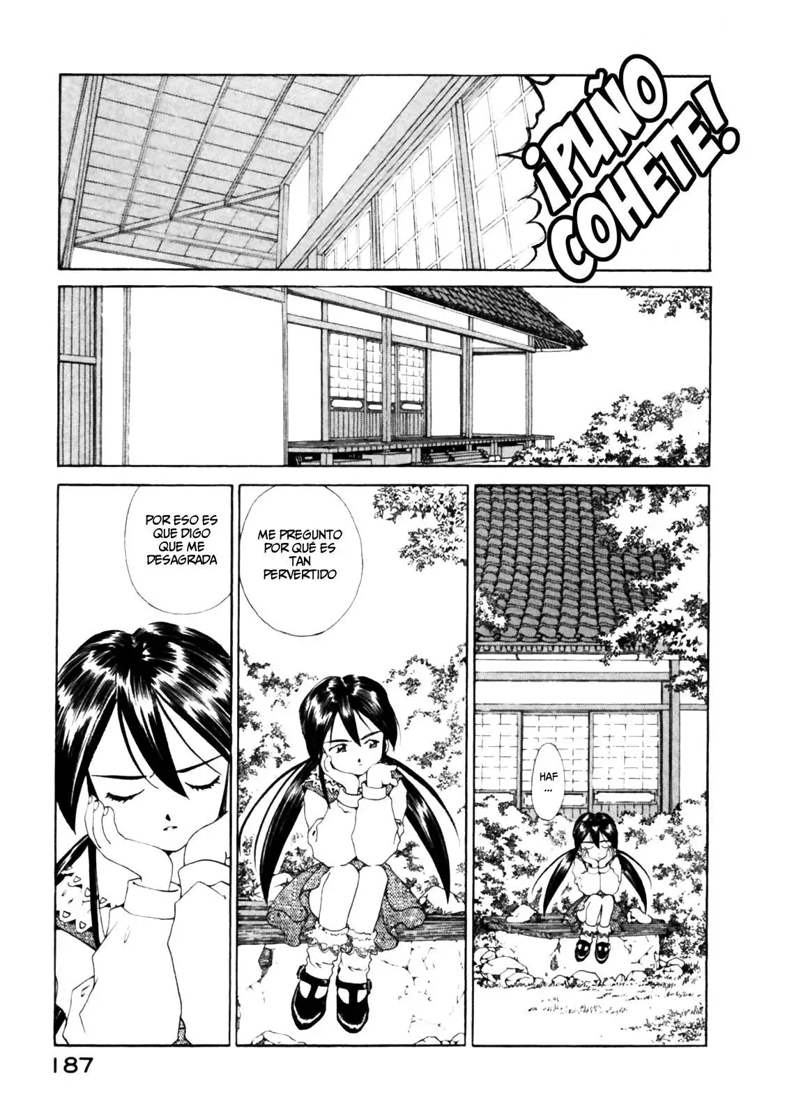 Aa! Megami-sama! capítulo 103, página 14