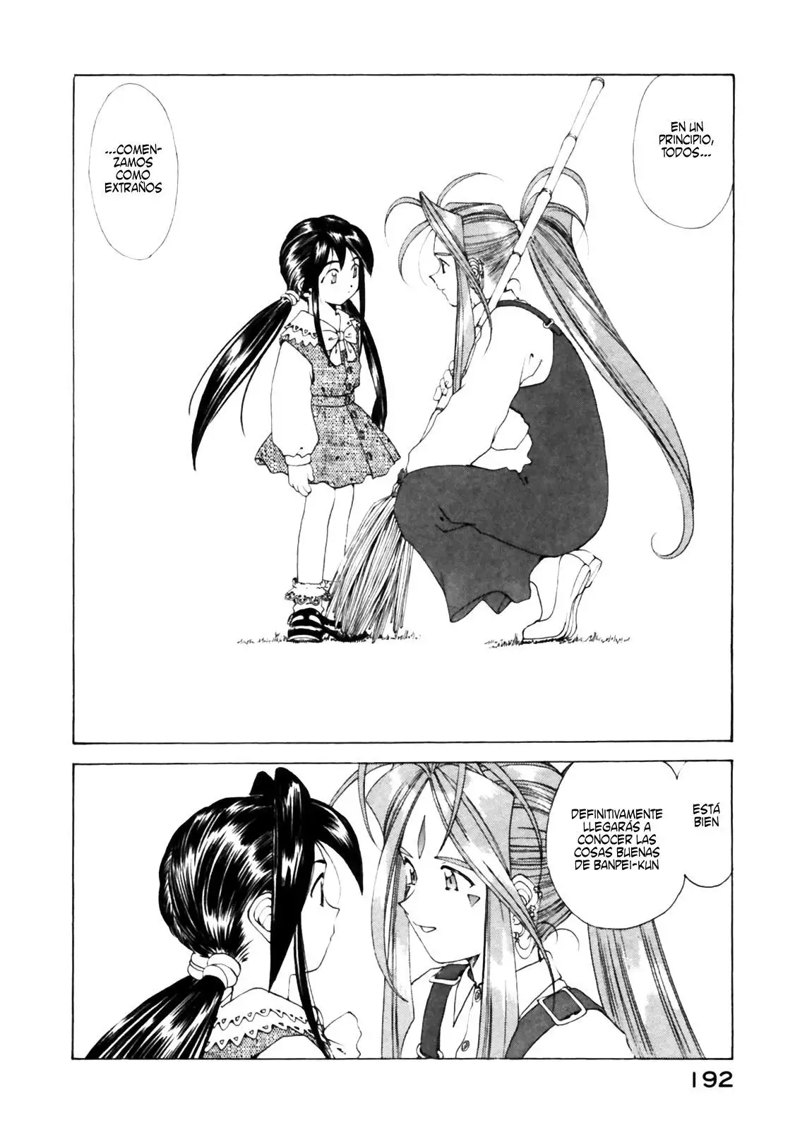 Aa! Megami-sama! capítulo 103, página 19