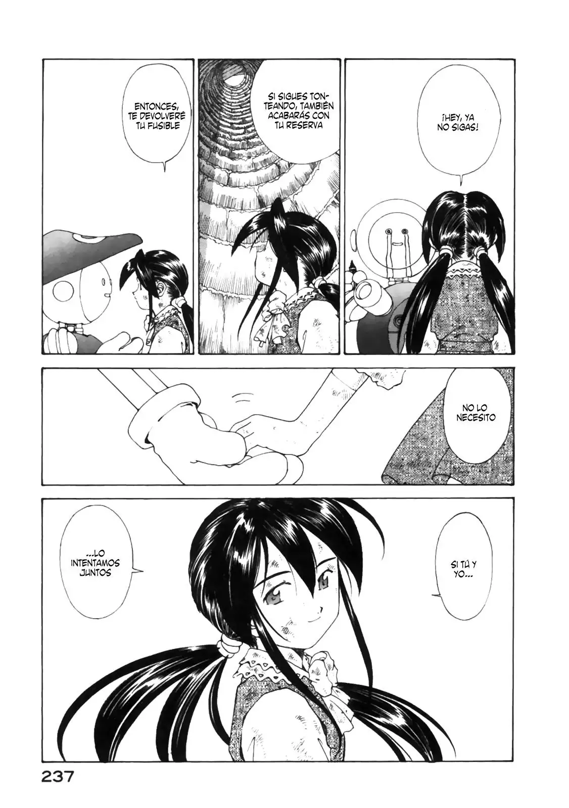 Aa! Megami-sama! capítulo 104, página 32