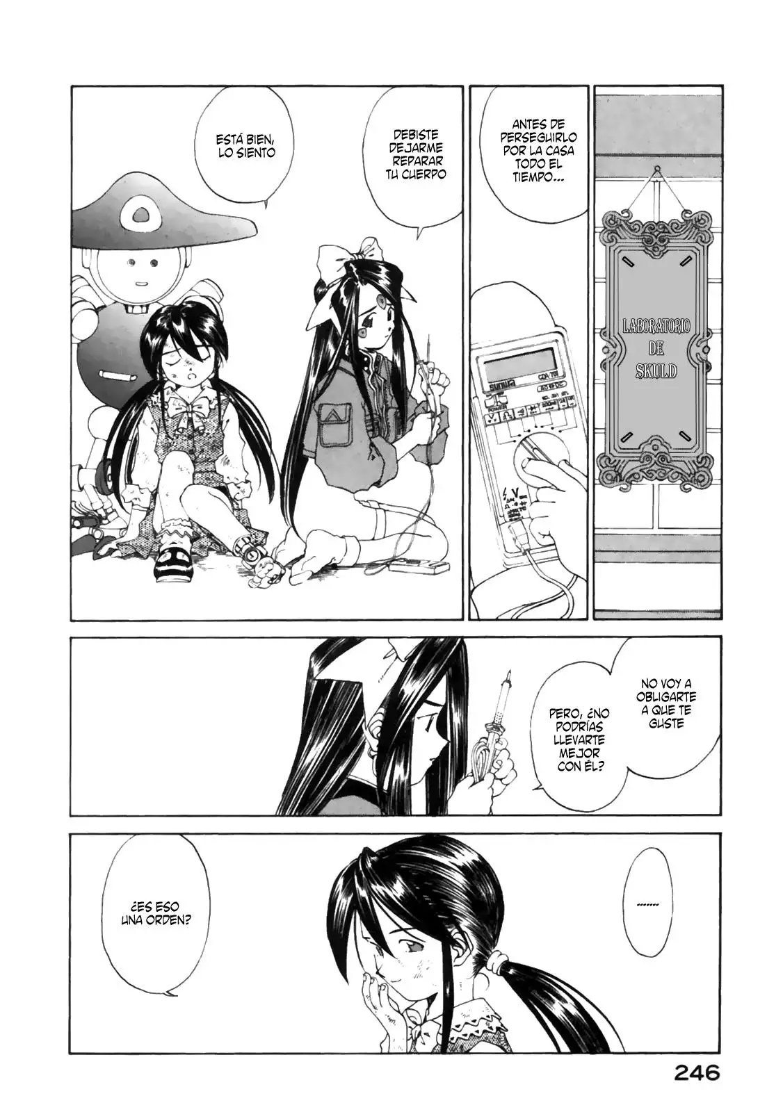 Aa! Megami-sama! capítulo 104, página 40