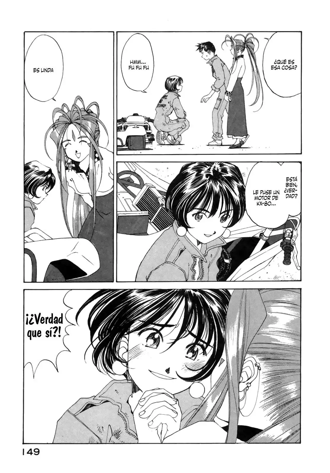 Aa! Megami-sama! capítulo 110, página 5