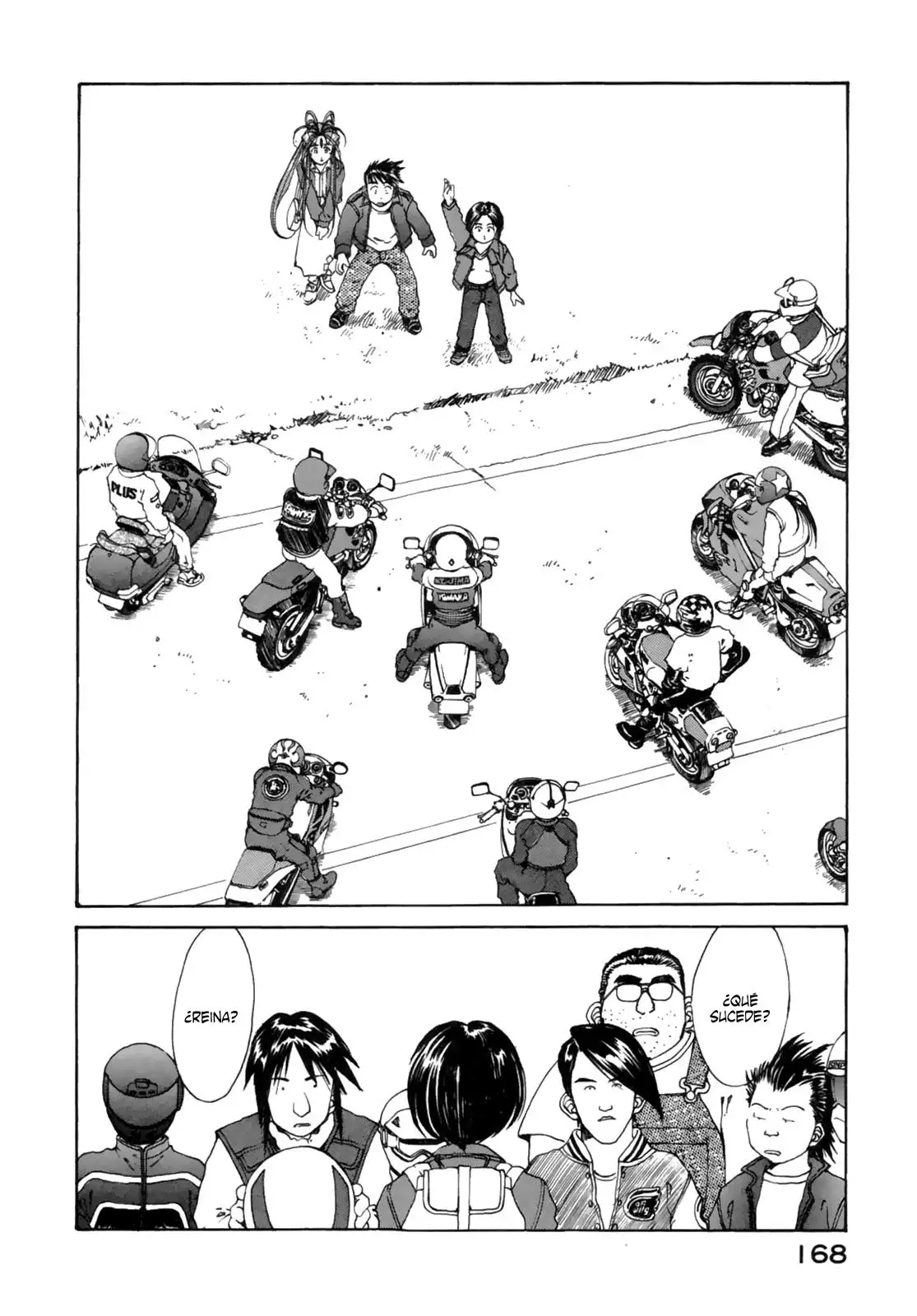 Aa! Megami-sama! capítulo 110, página 24