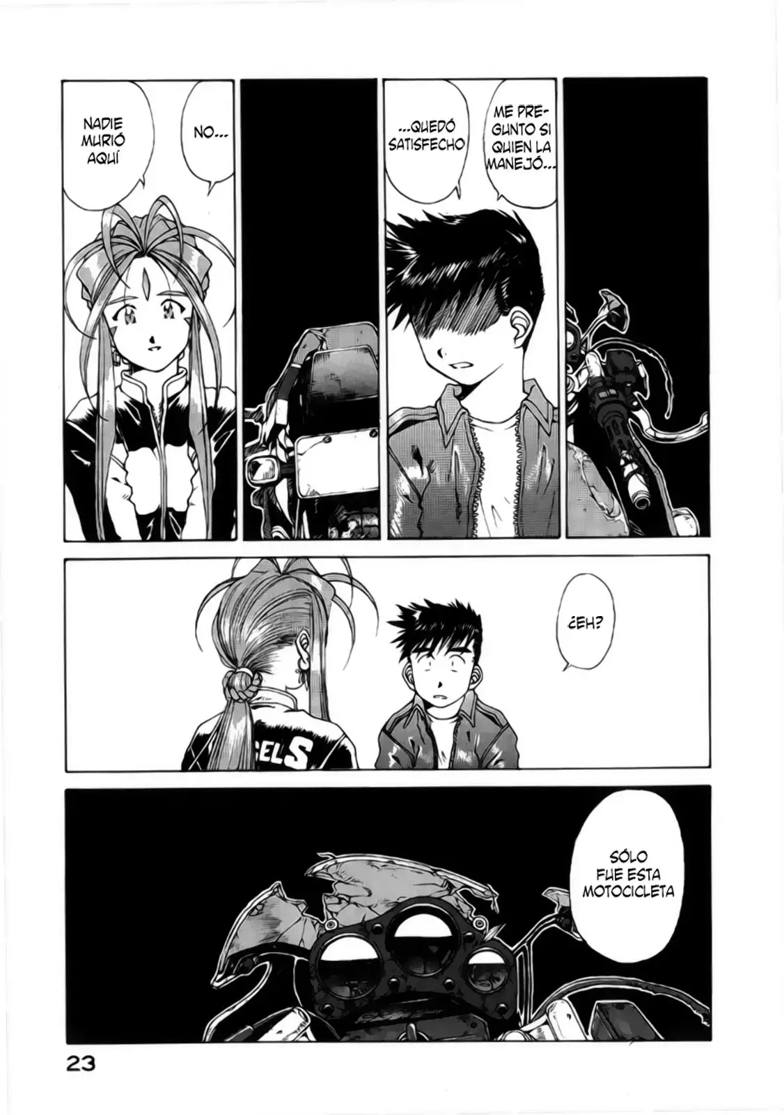 Aa! Megami-sama! capítulo 113, página 20