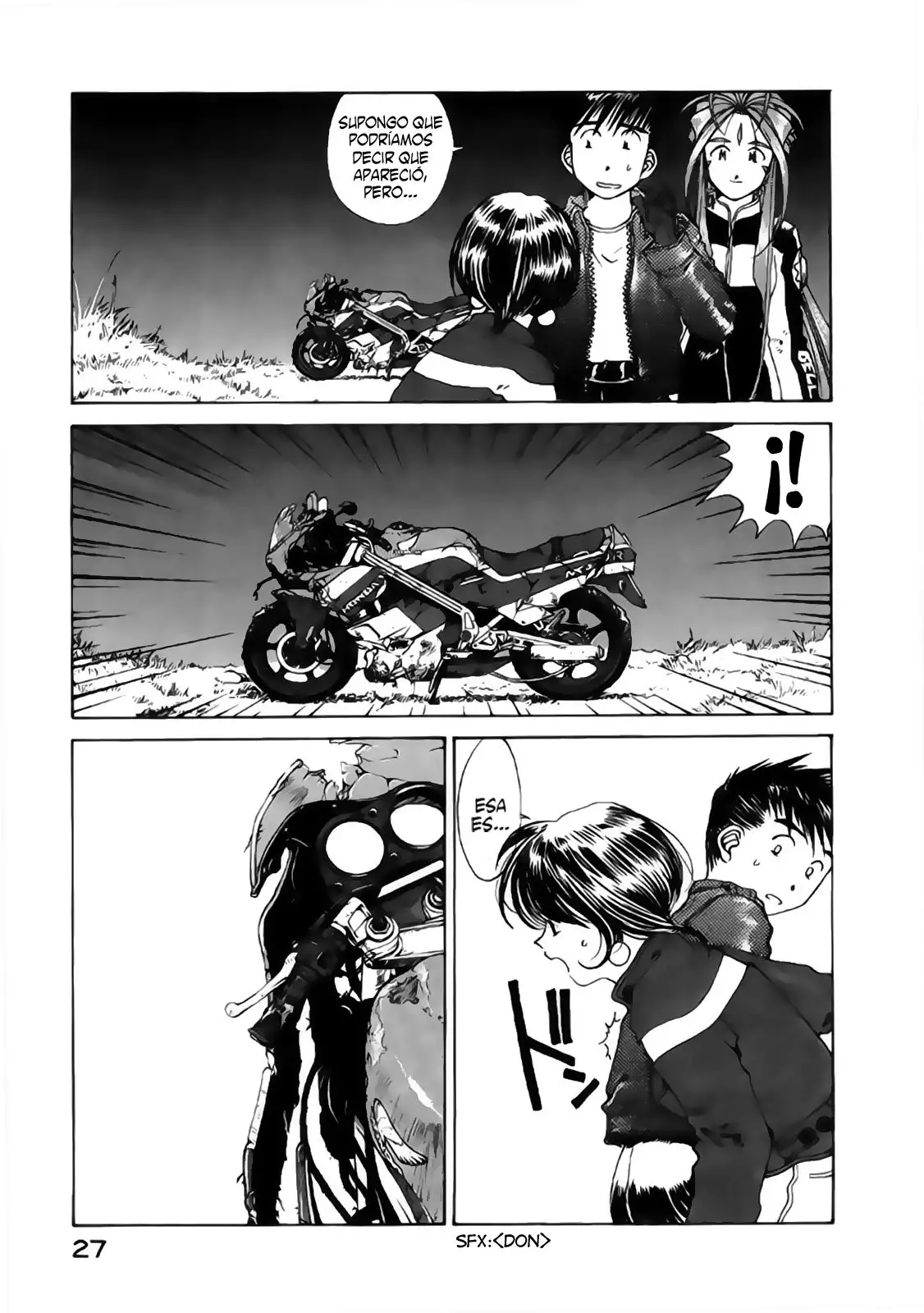 Aa! Megami-sama! capítulo 113, página 24