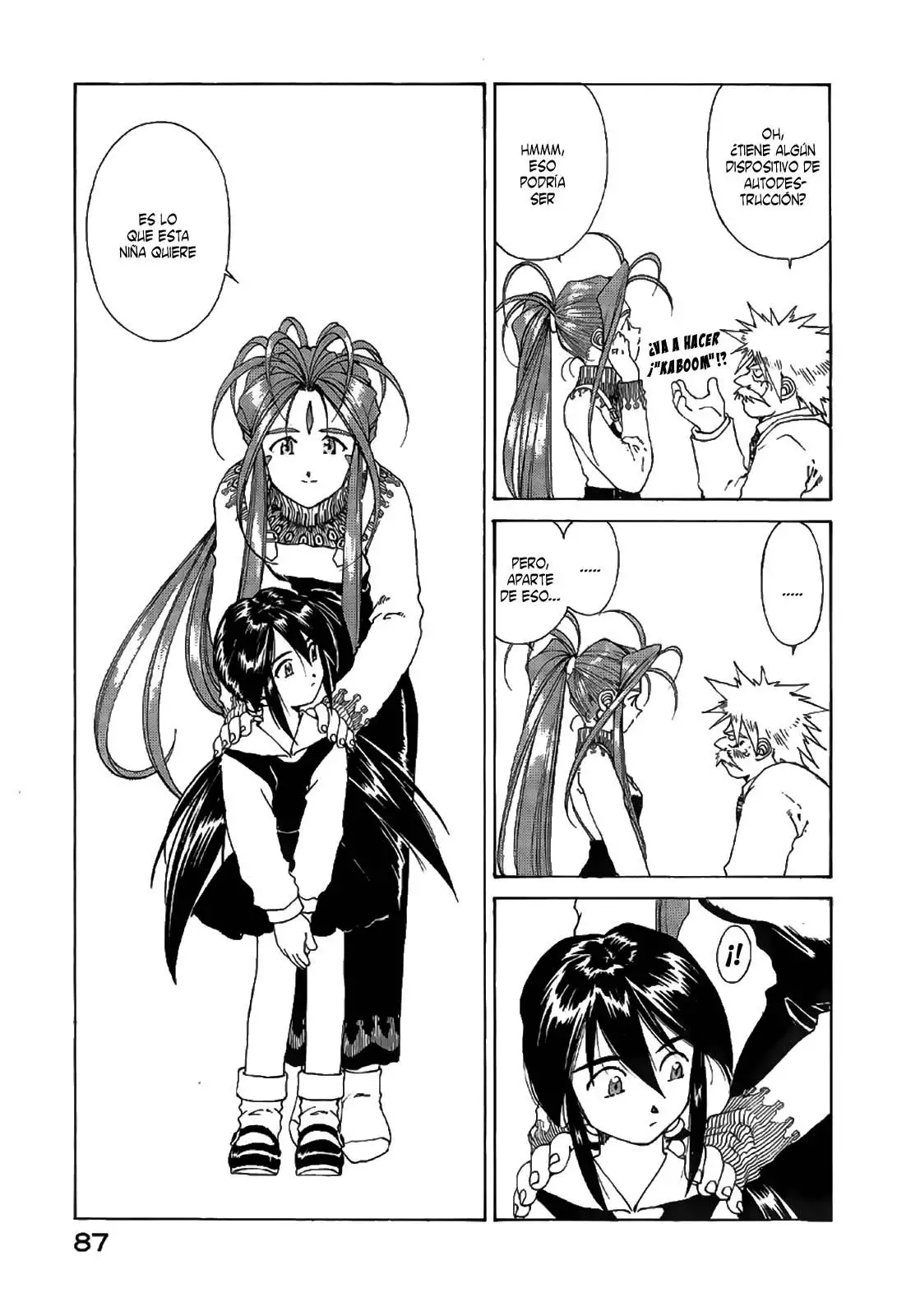 Aa! Megami-sama! capítulo 115, página 32