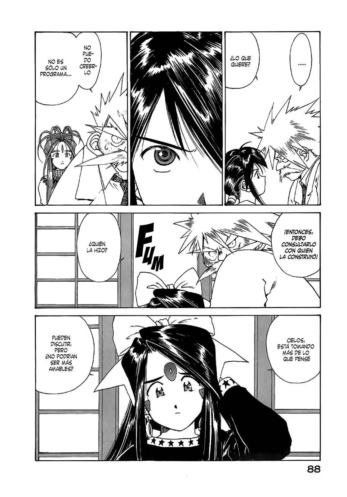 Aa! Megami-sama! capítulo 115, página 33