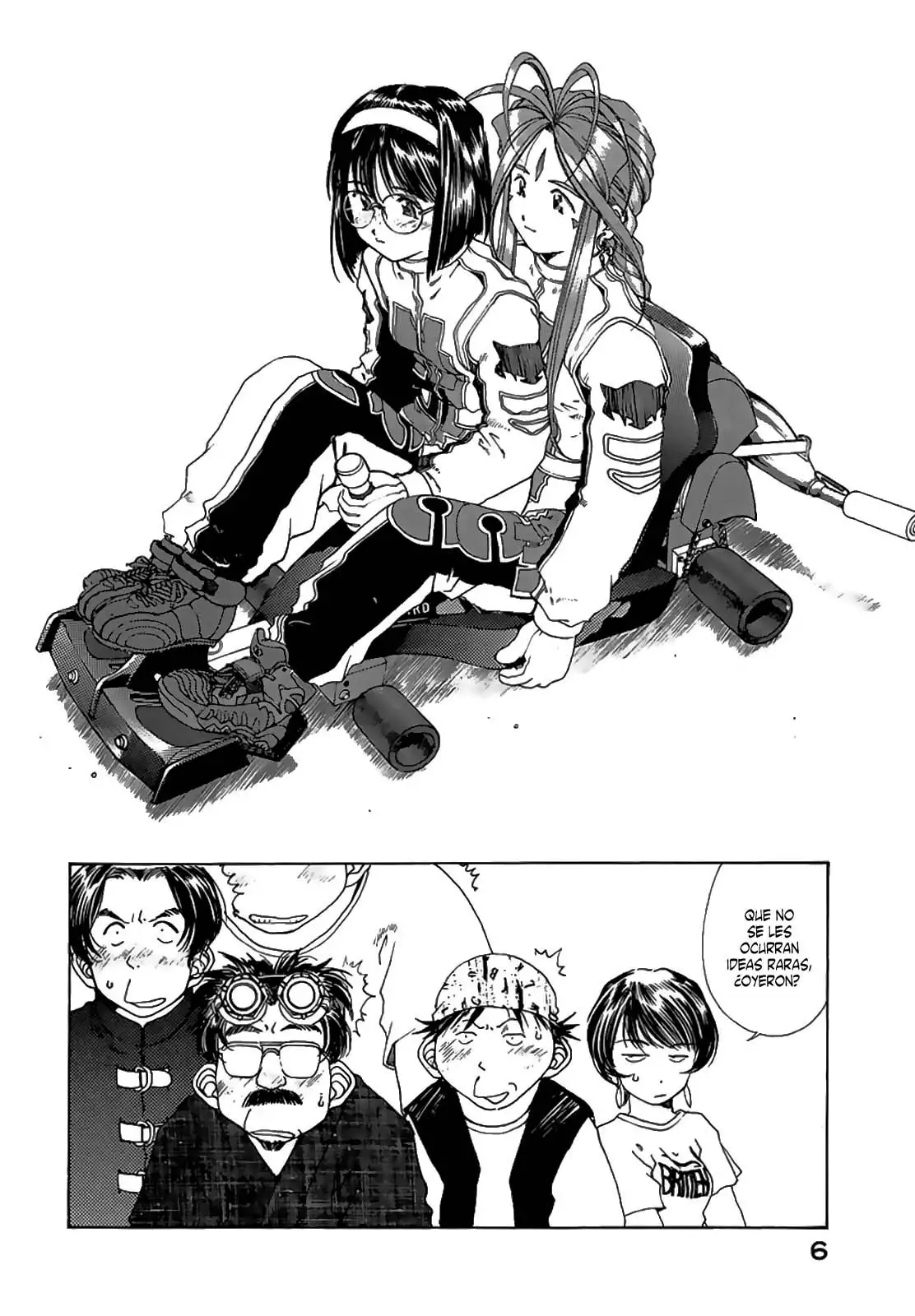Aa! Megami-sama! capítulo 121, página 5