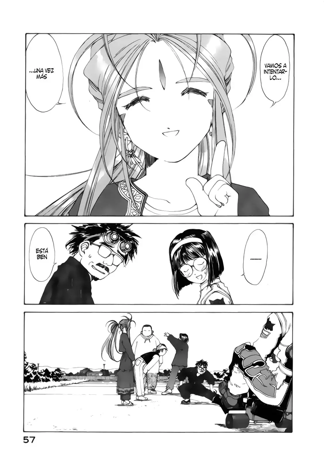 Aa! Megami-sama! capítulo 122, página 24