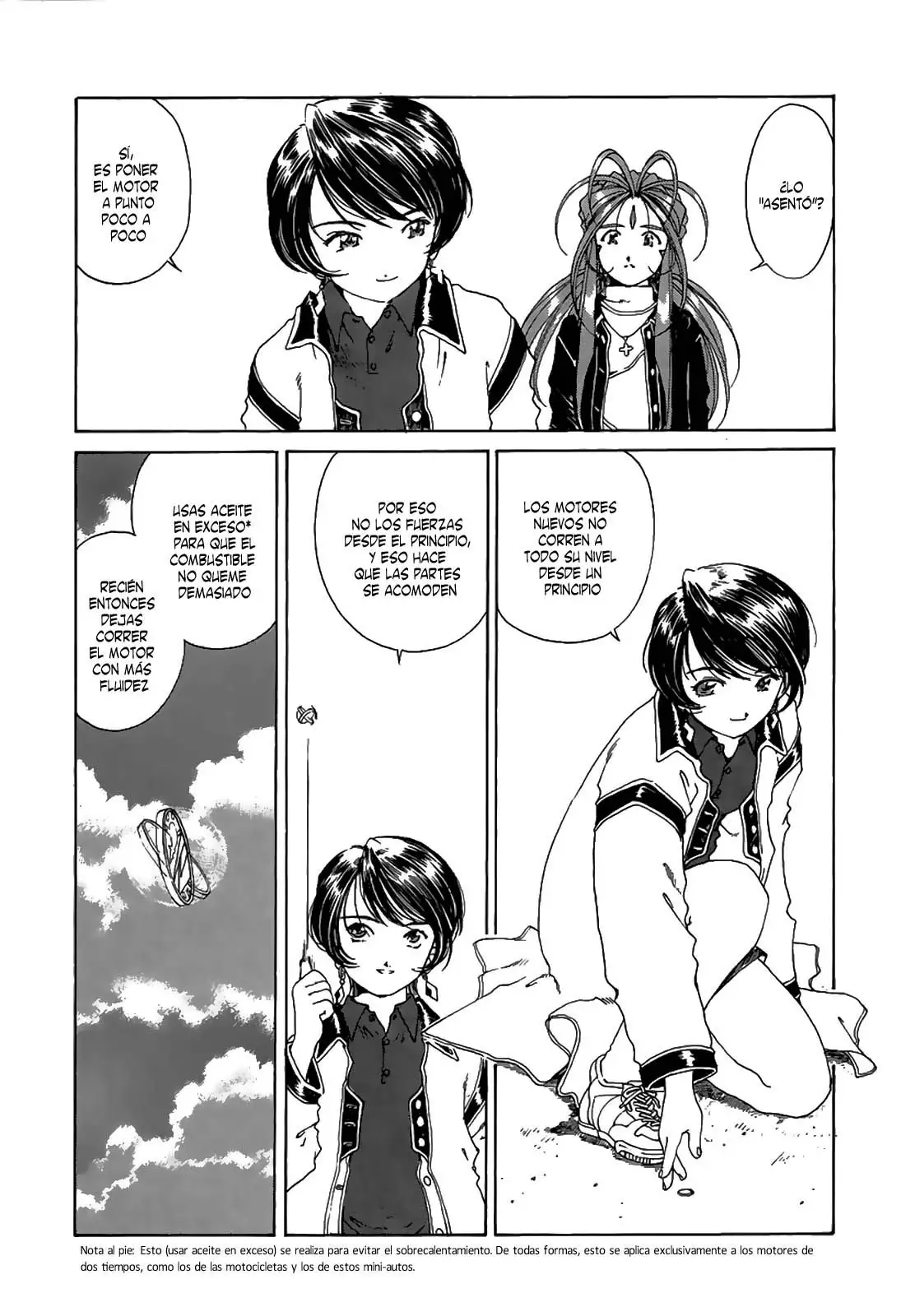 Aa! Megami-sama! capítulo 124, página 5