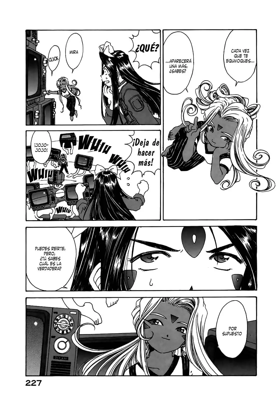Aa! Megami-sama! capítulo 129, página 6
