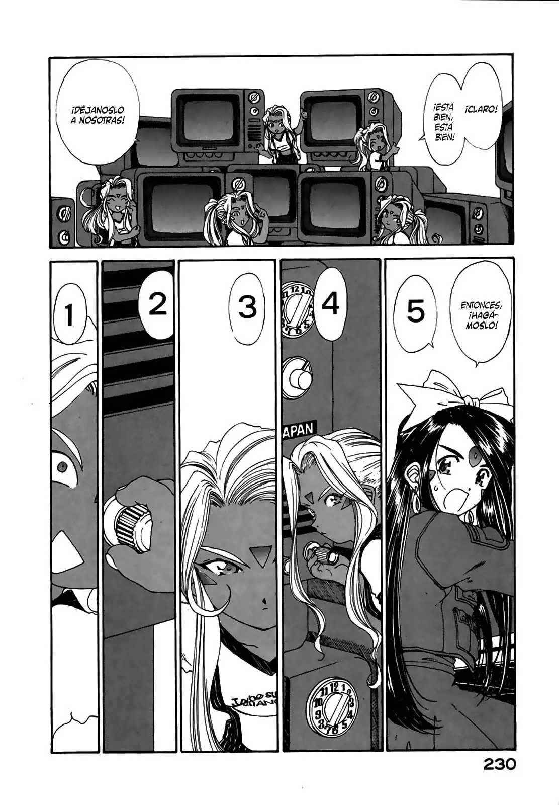 Aa! Megami-sama! capítulo 129, página 9