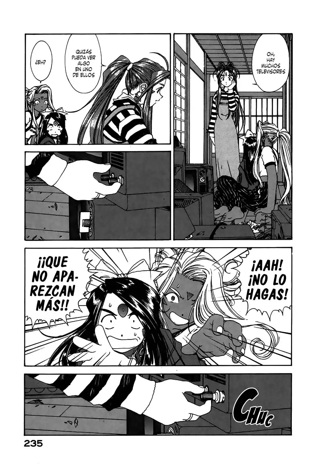 Aa! Megami-sama! capítulo 129, página 14