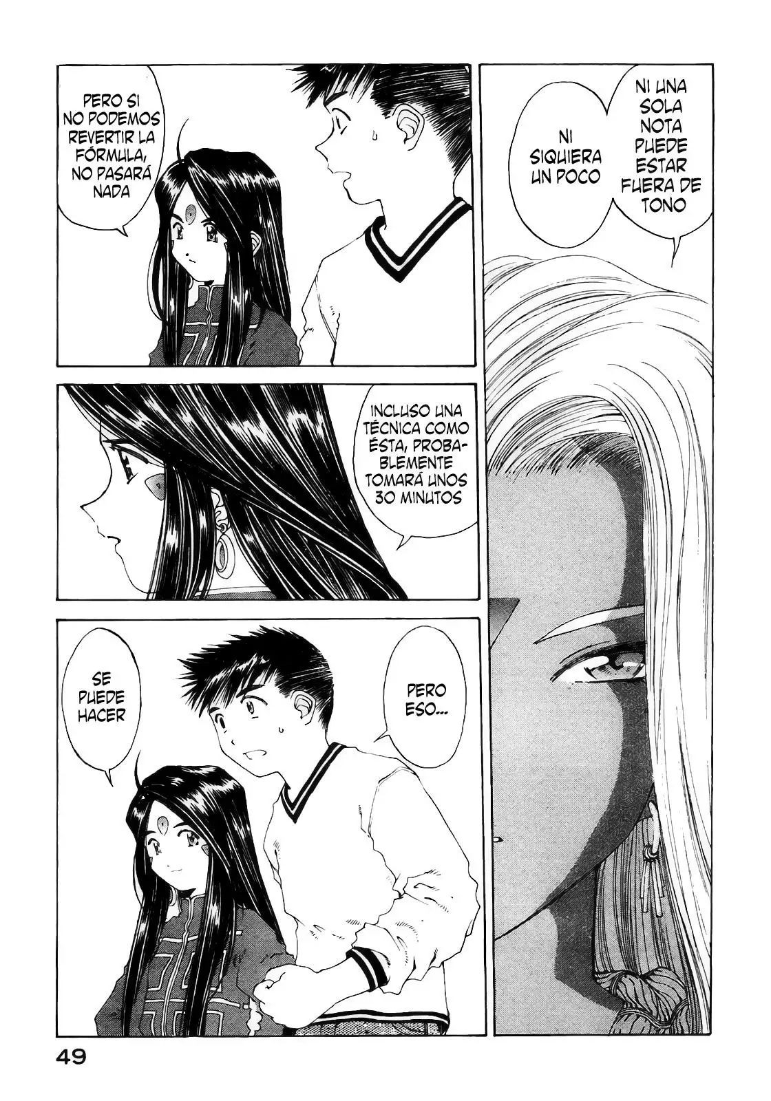 Aa! Megami-sama! capítulo 131, página 24