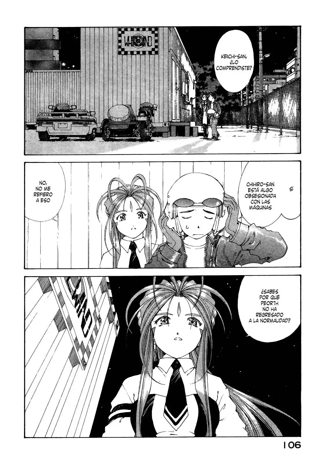 Aa! Megami-sama! capítulo 133, página 21