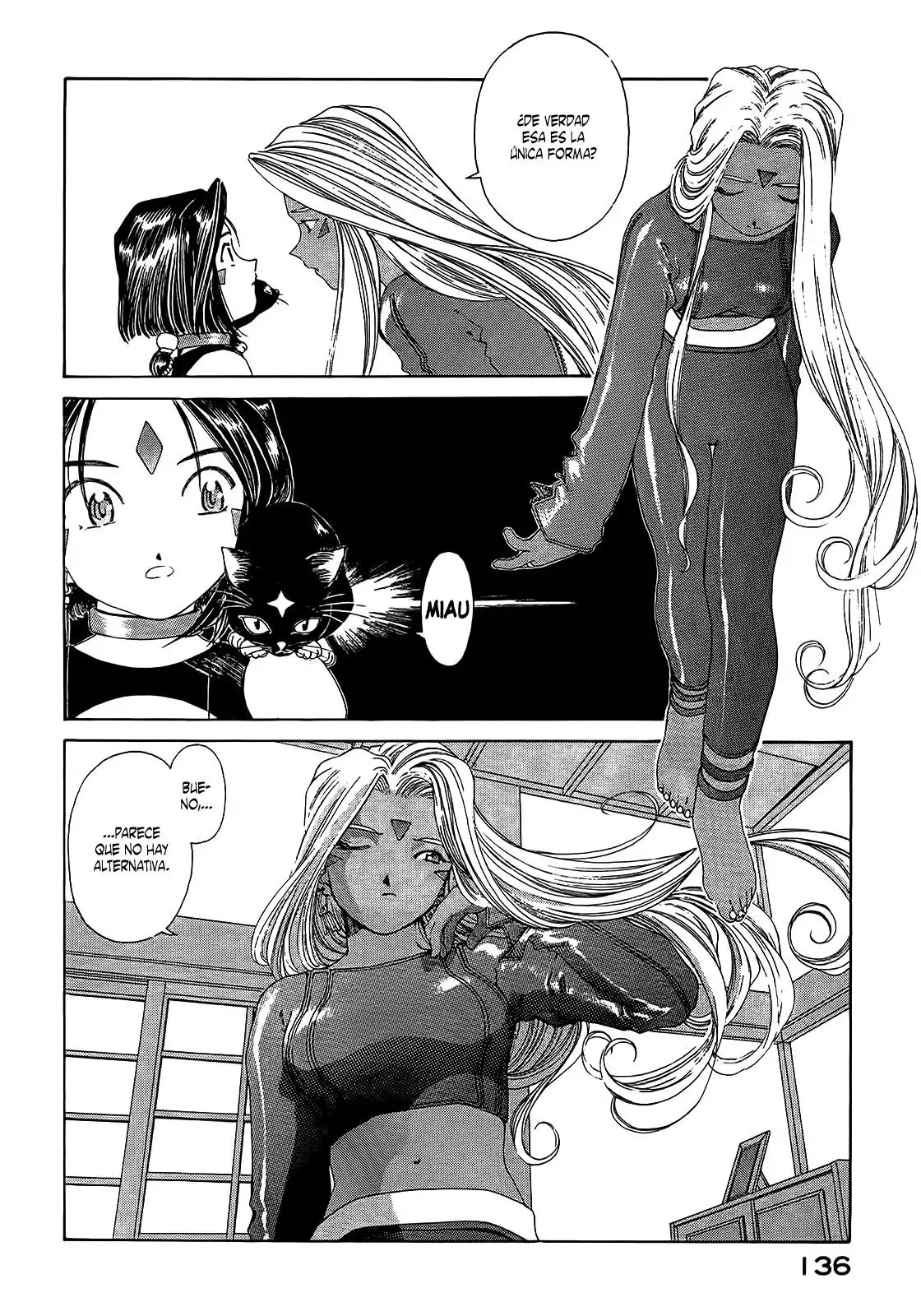 Aa! Megami-sama! capítulo 134, página 21