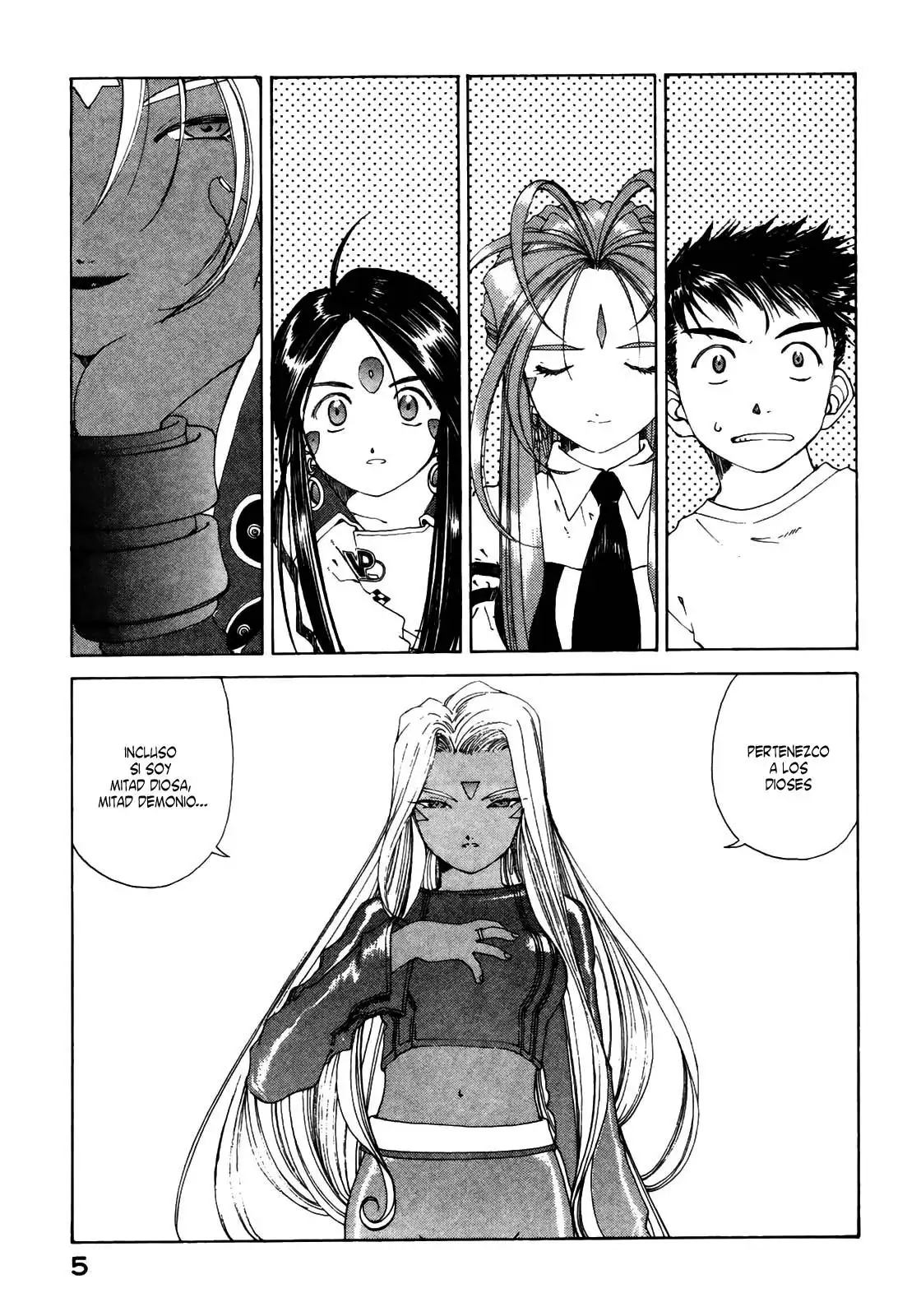 Aa! Megami-sama! capítulo 136, página 4