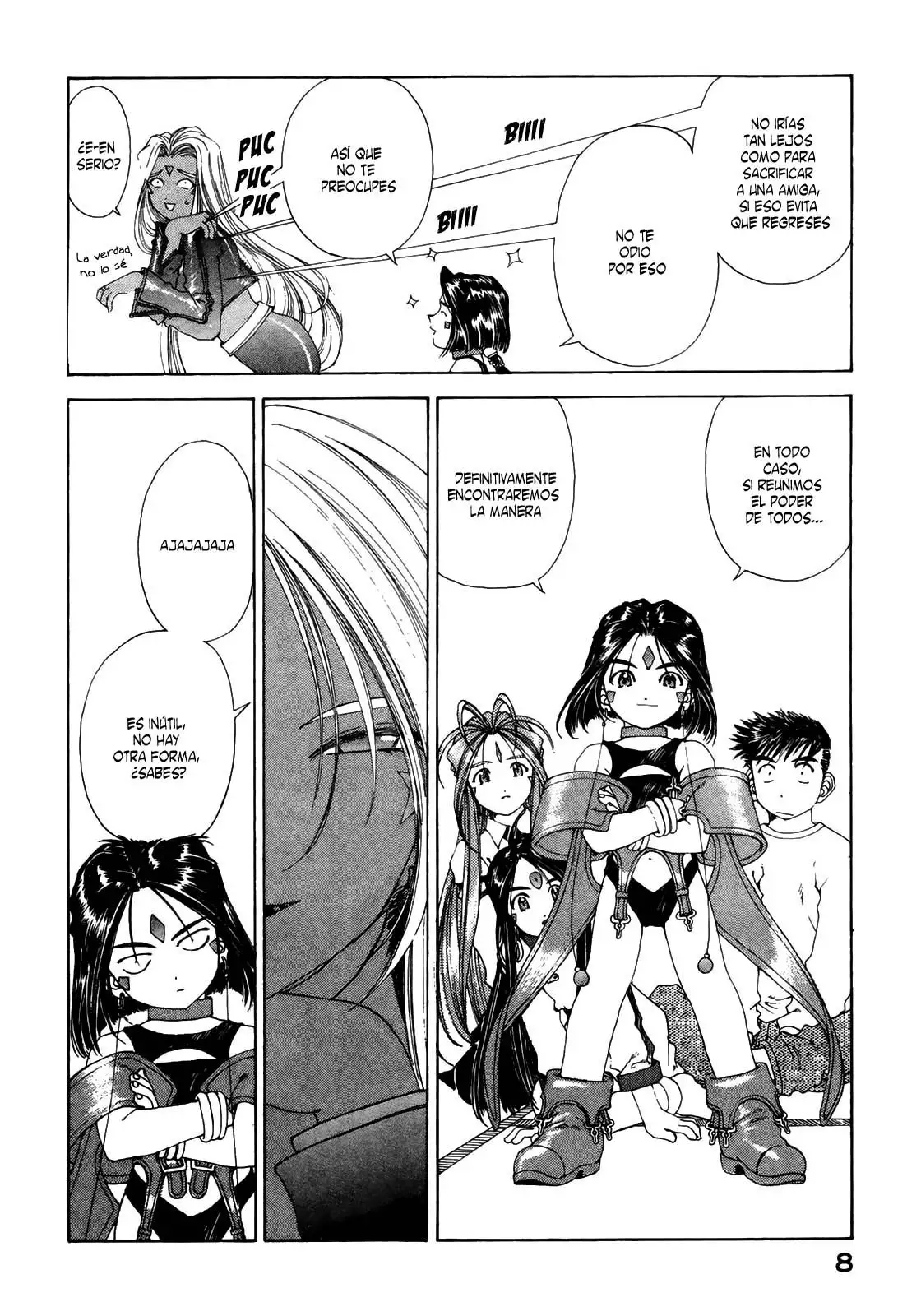 Aa! Megami-sama! capítulo 136, página 7