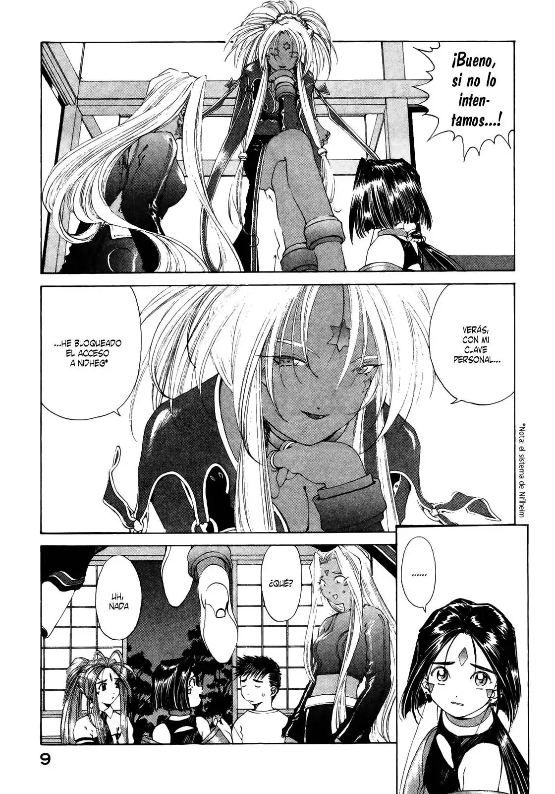 Aa! Megami-sama! capítulo 136, página 8
