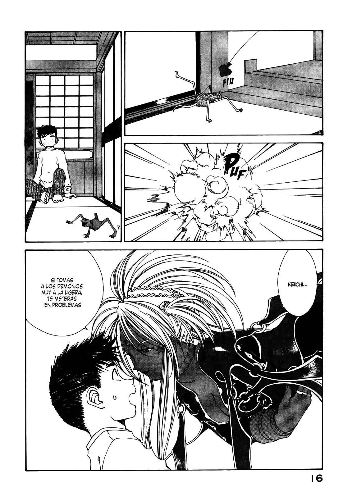 Aa! Megami-sama! capítulo 136, página 15