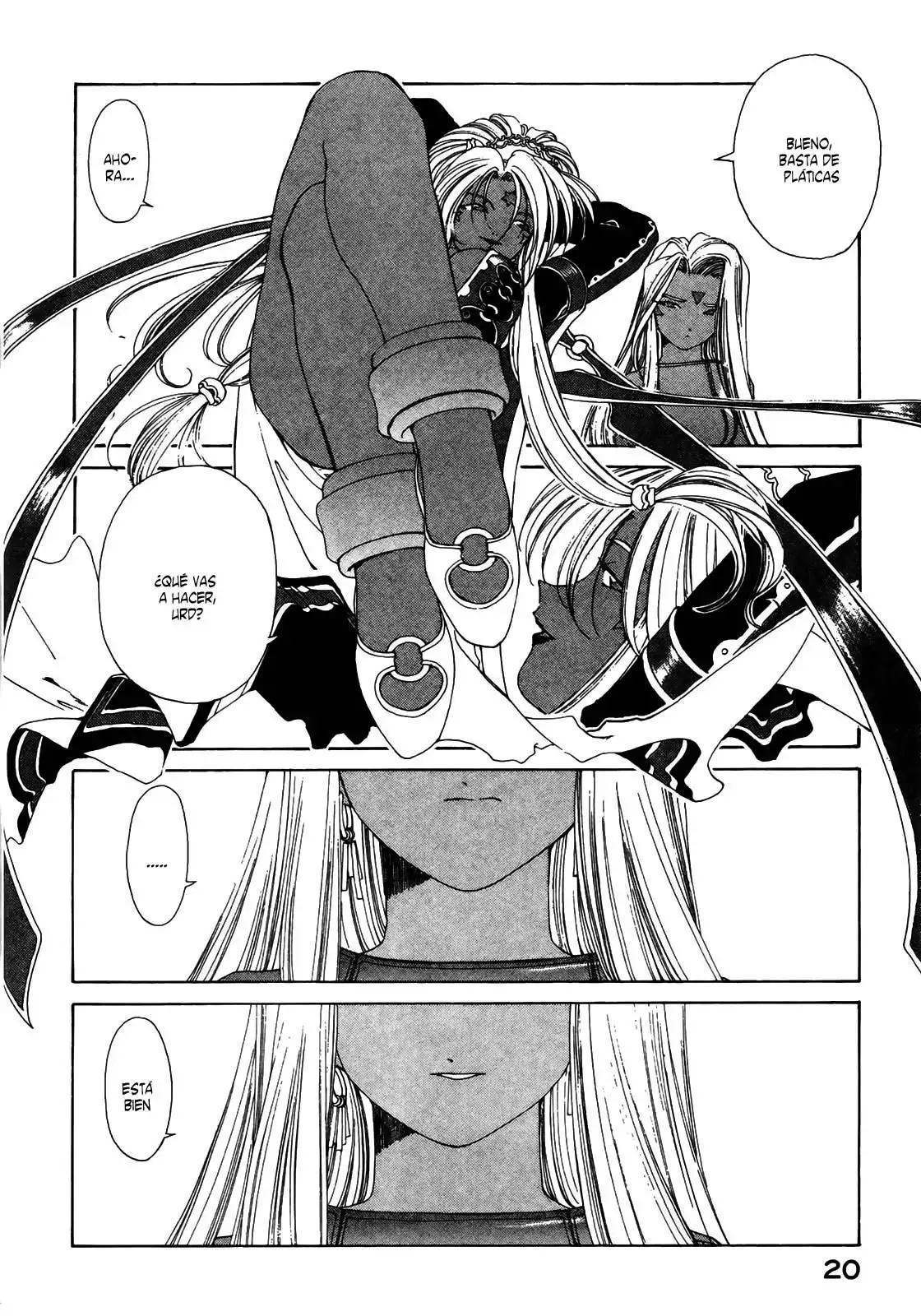Aa! Megami-sama! capítulo 136, página 19