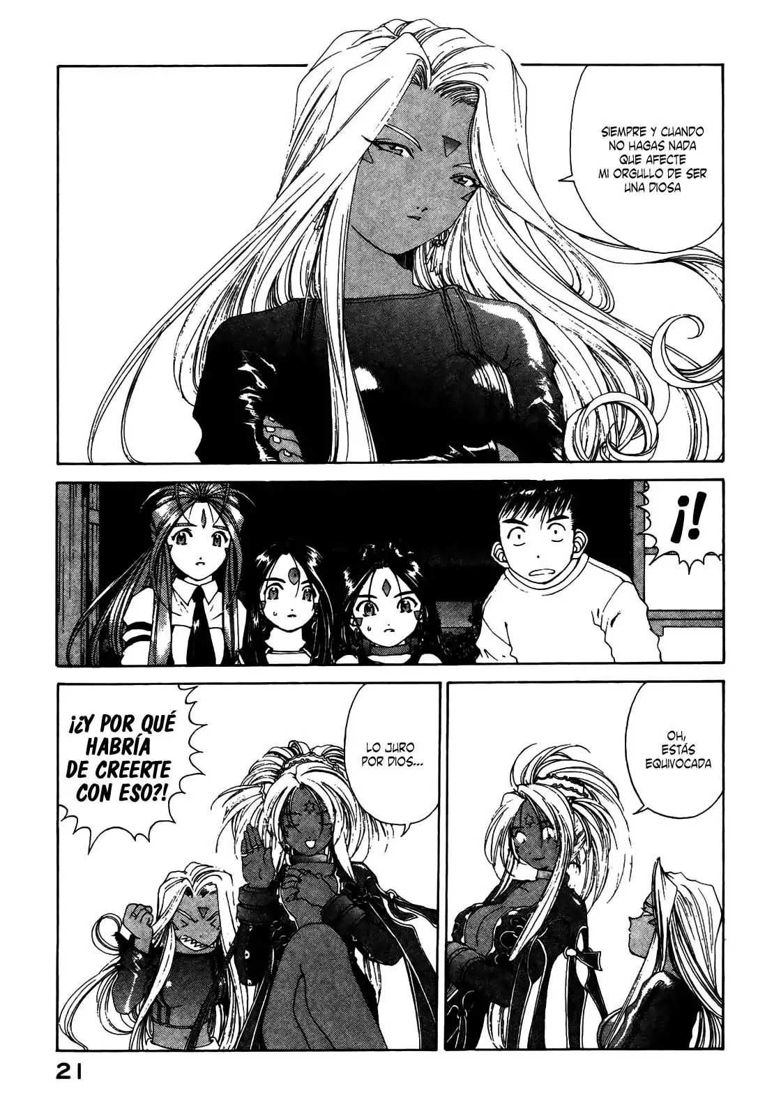 Aa! Megami-sama! capítulo 136, página 20