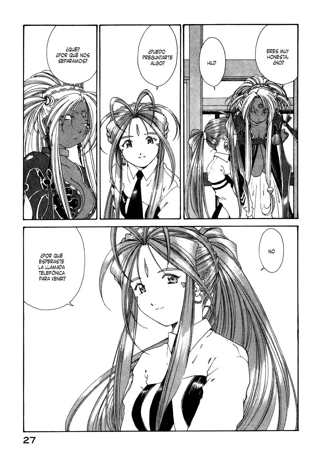 Aa! Megami-sama! capítulo 136, página 26