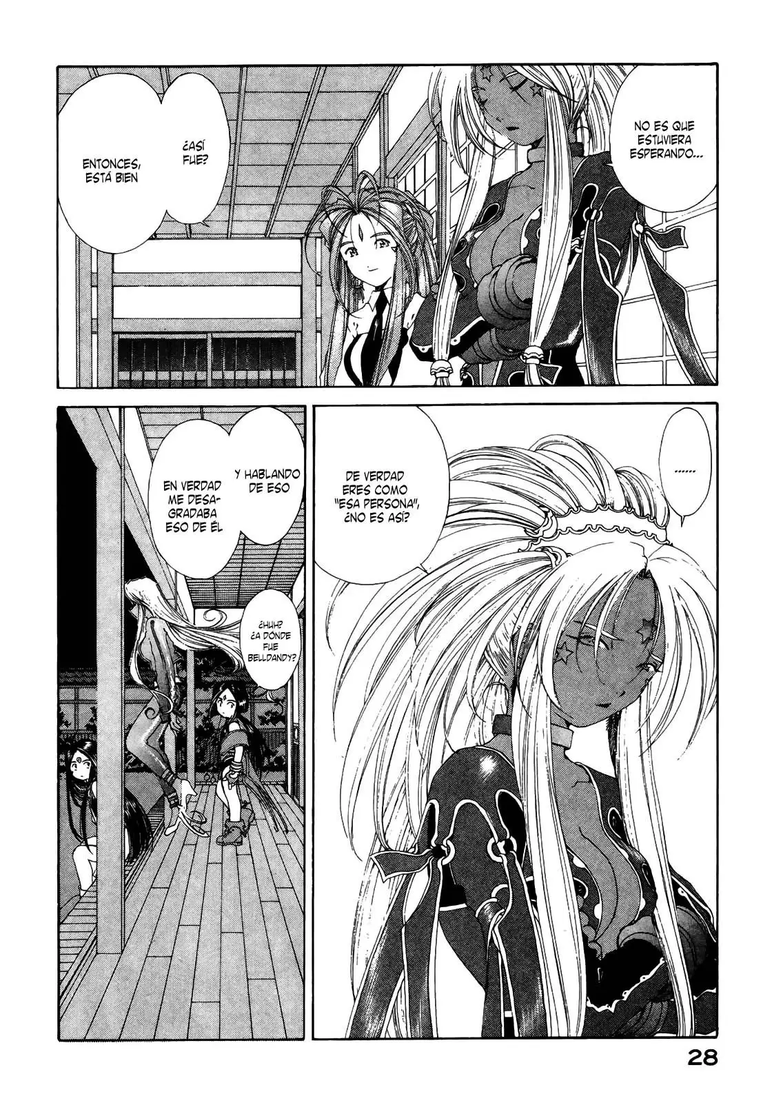 Aa! Megami-sama! capítulo 136, página 27
