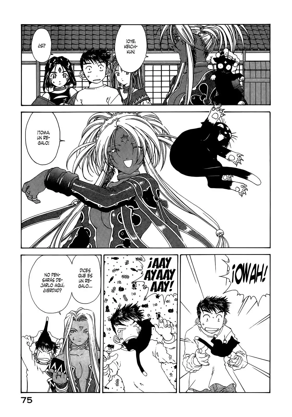 Aa! Megami-sama! capítulo 138, página 21