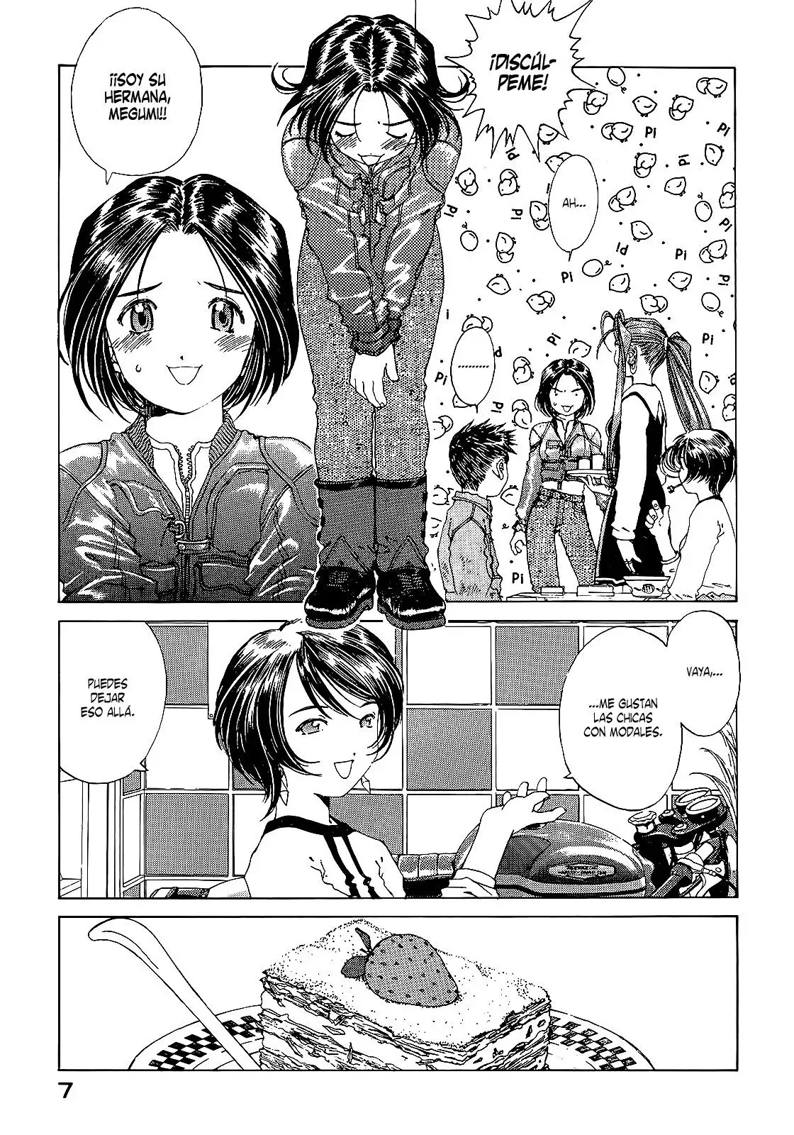 Aa! Megami-sama! capítulo 142, página 9