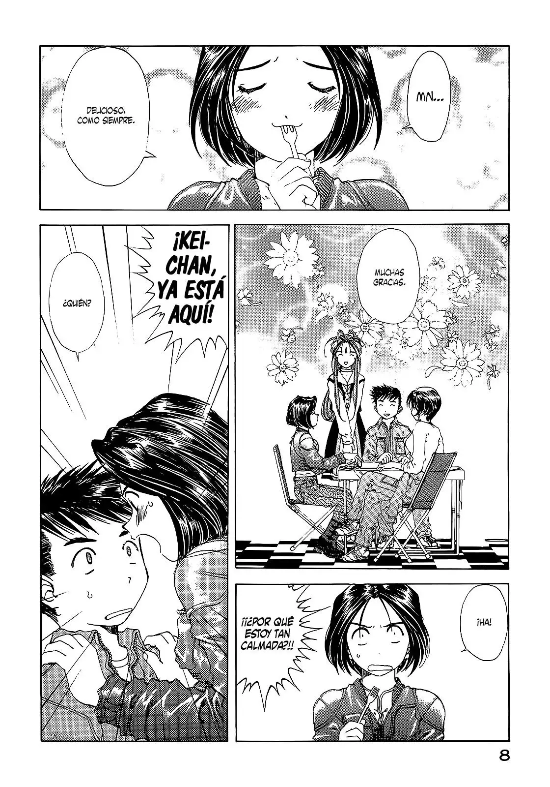 Aa! Megami-sama! capítulo 142, página 10