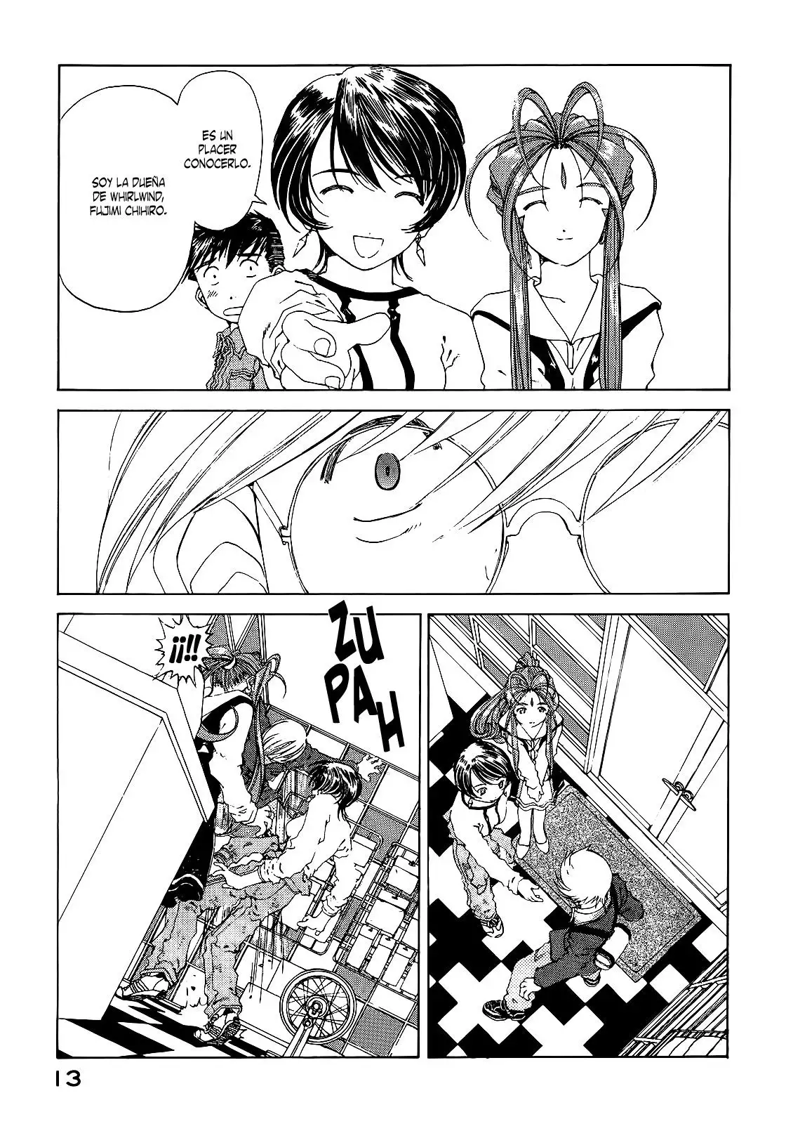 Aa! Megami-sama! capítulo 142, página 15