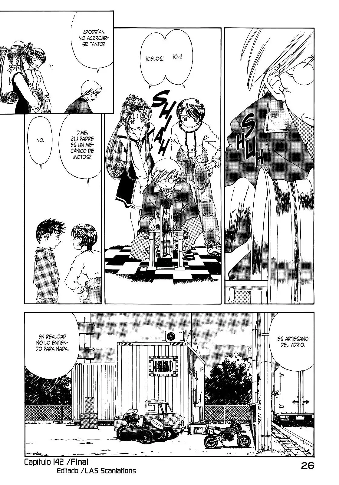 Aa! Megami-sama! capítulo 142, página 28