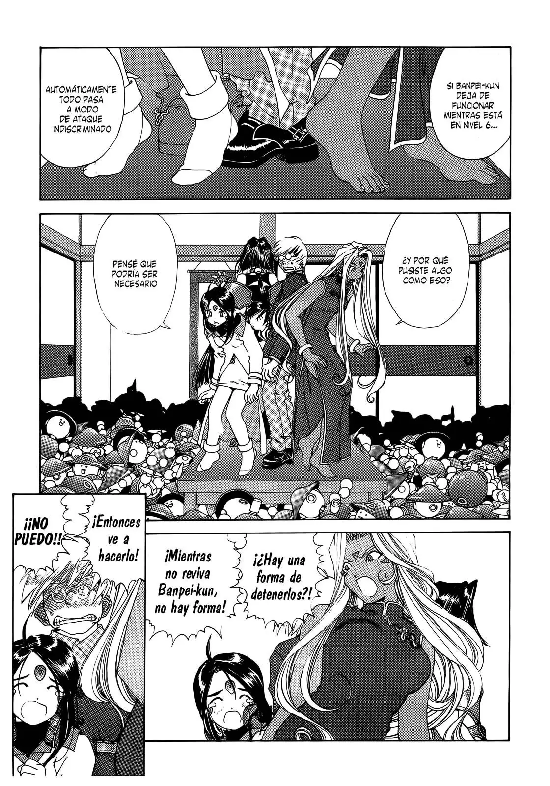 Aa! Megami-sama! capítulo 145, página 14