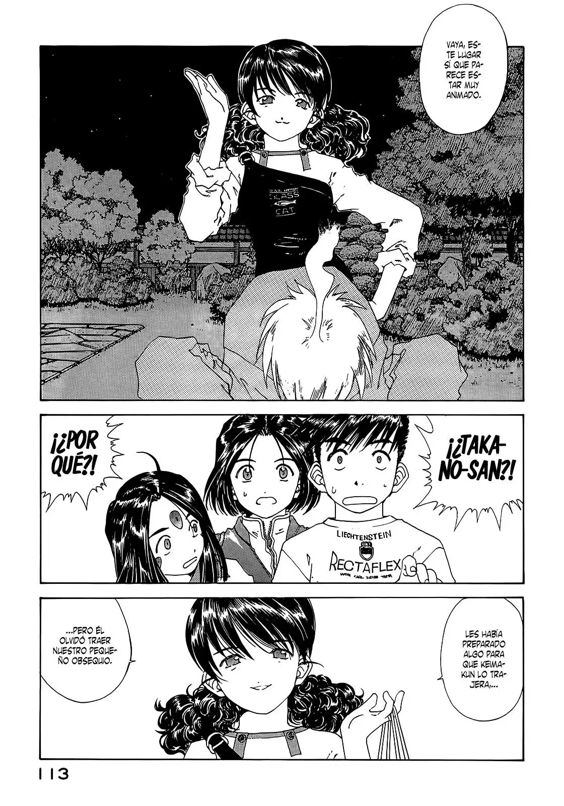 Aa! Megami-sama! capítulo 146, página 19