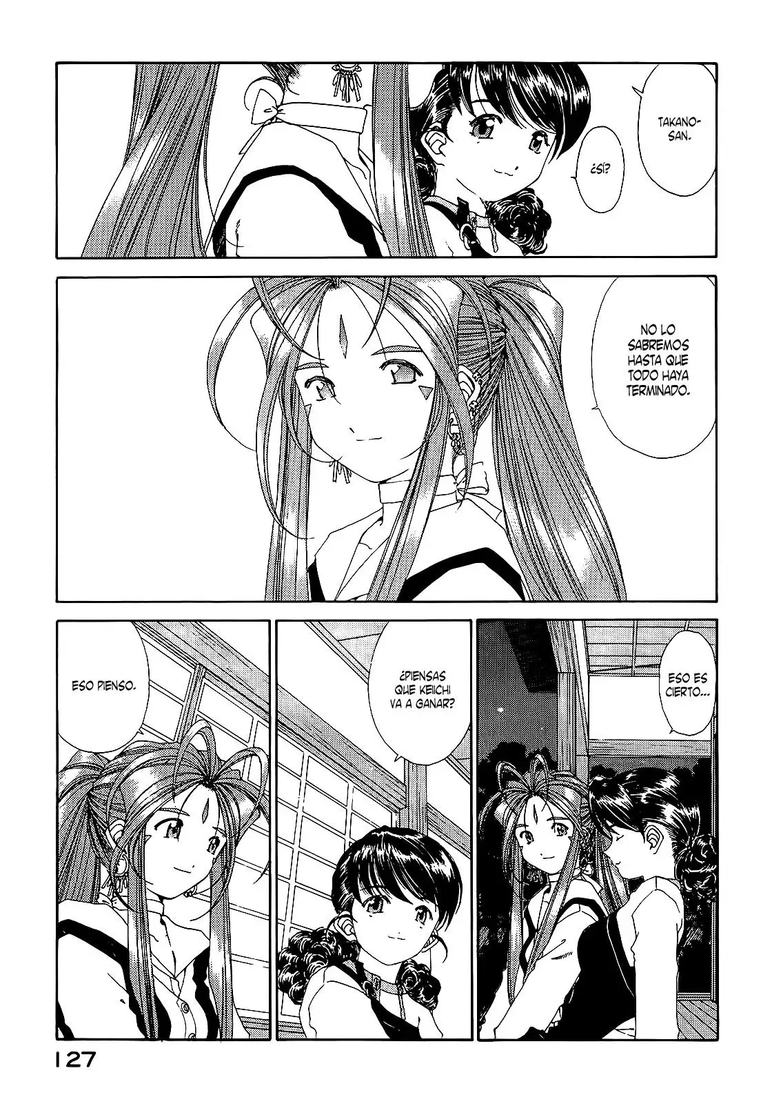 Aa! Megami-sama! capítulo 147, página 8