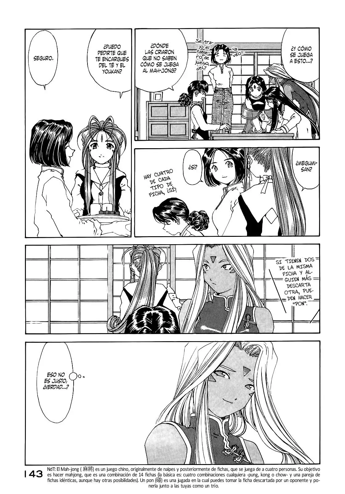 Aa! Megami-sama! capítulo 147, página 24