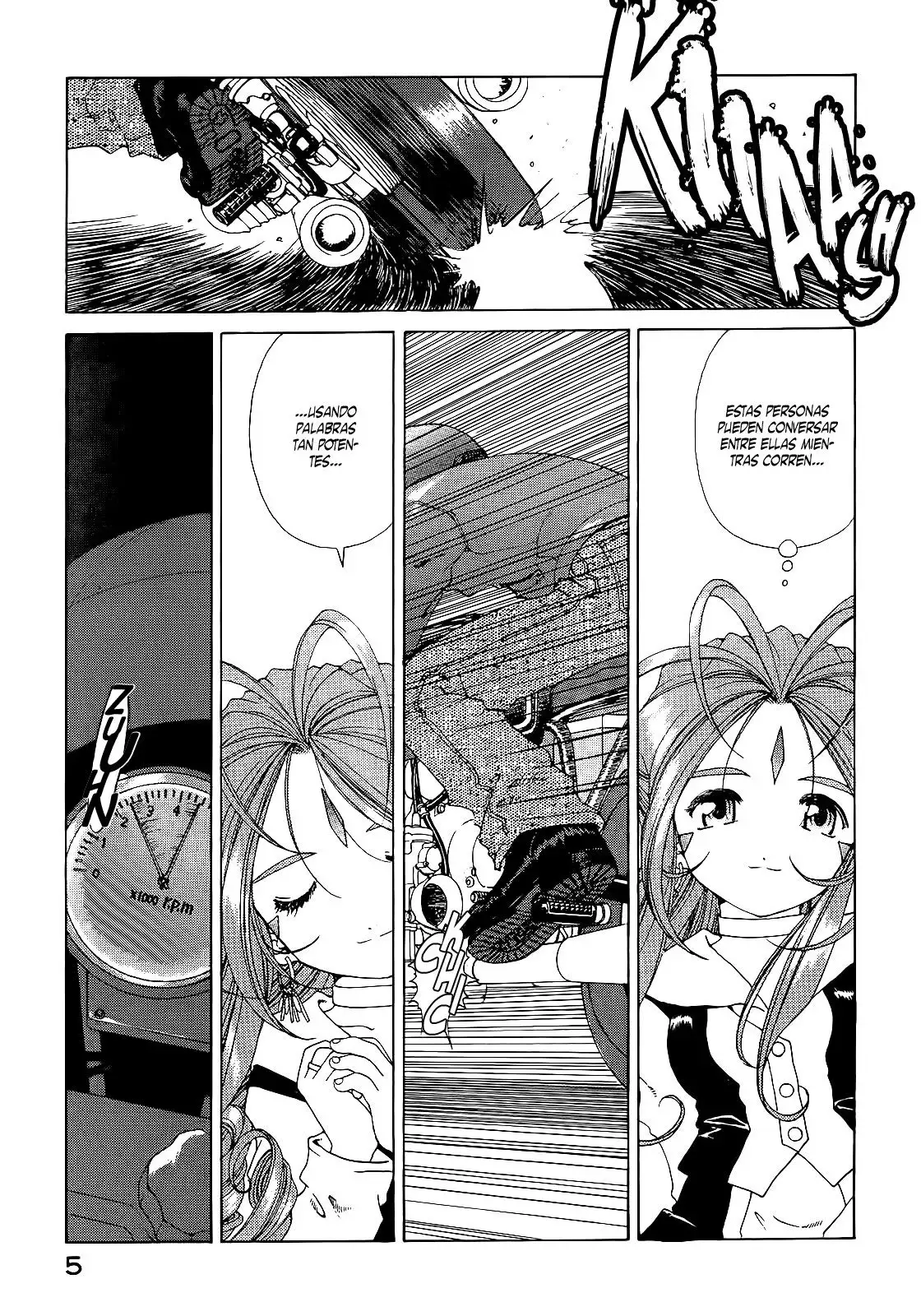 Aa! Megami-sama! capítulo 149, página 5