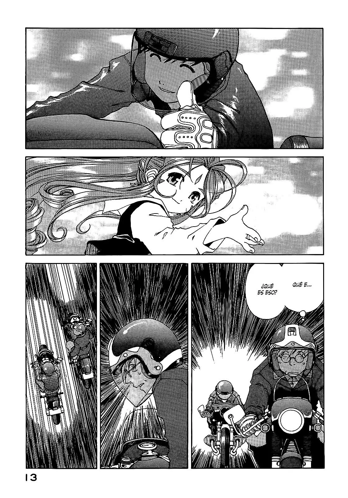 Aa! Megami-sama! capítulo 149, página 12